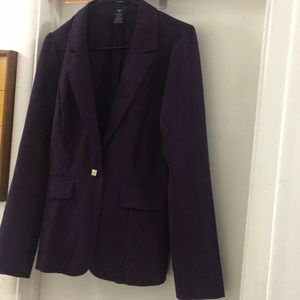 Purple blazer